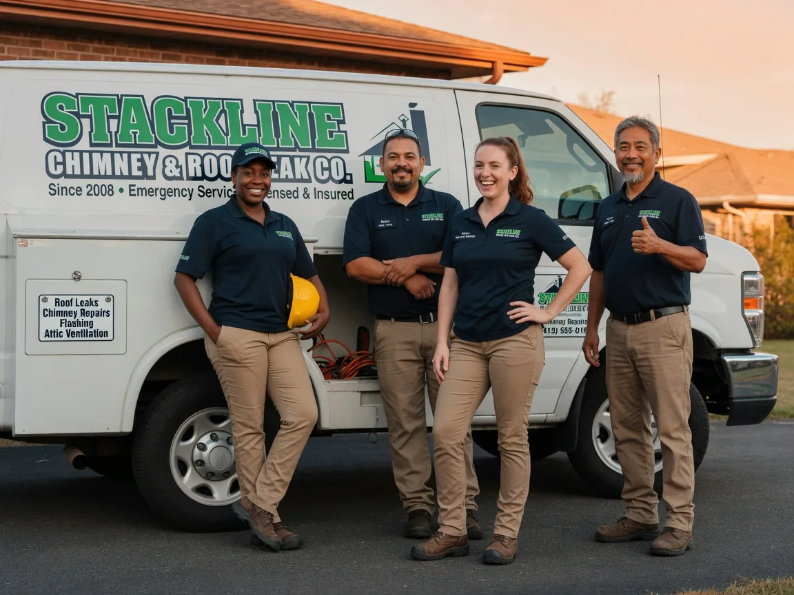 Chimney flashing repair company in Palmer, KS